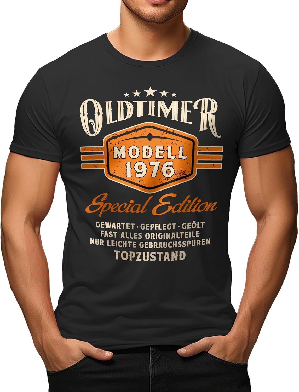 Men and Men Gift T-Shirt for 50th Birthday Birthday : Oldtimer Model 1971