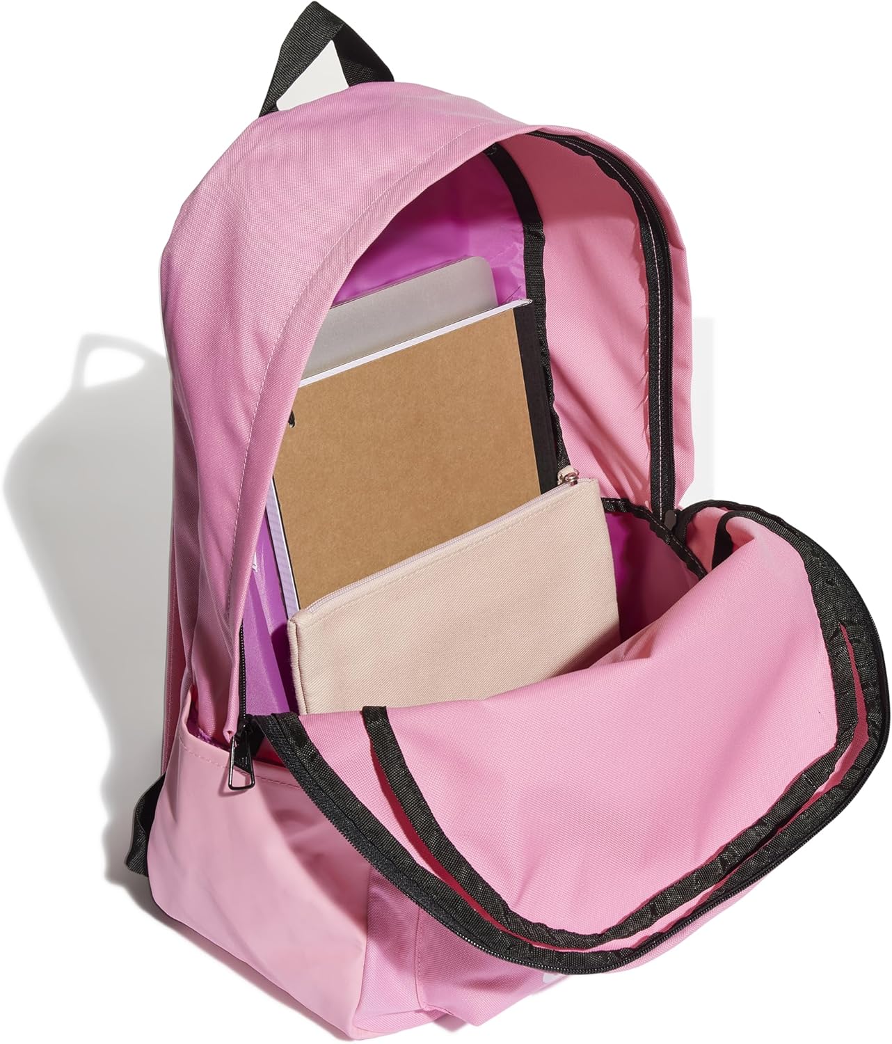 adidas Unisex - Vuxen Classic Badge of Sport Backpack, bliss pink/white/black, One Size