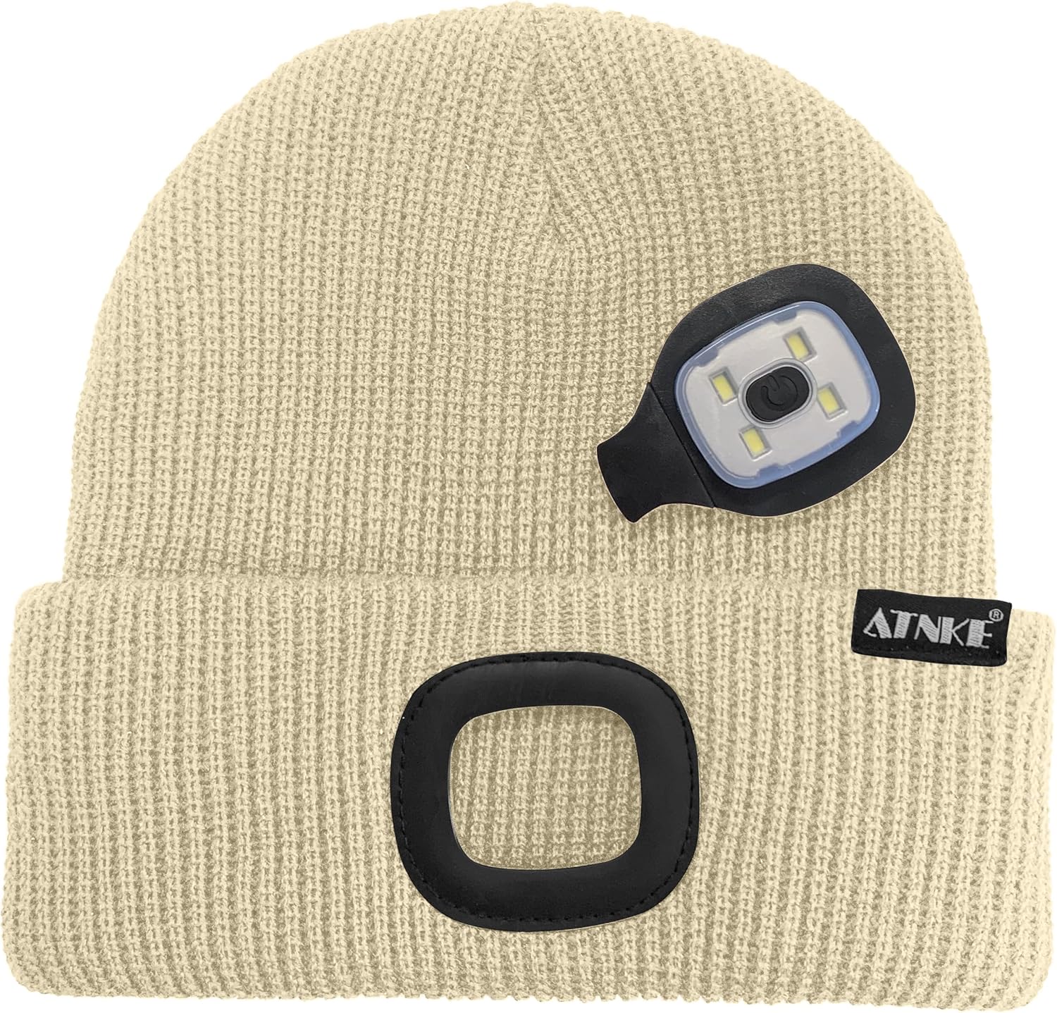 ATNKE Unisex winter hat with led light