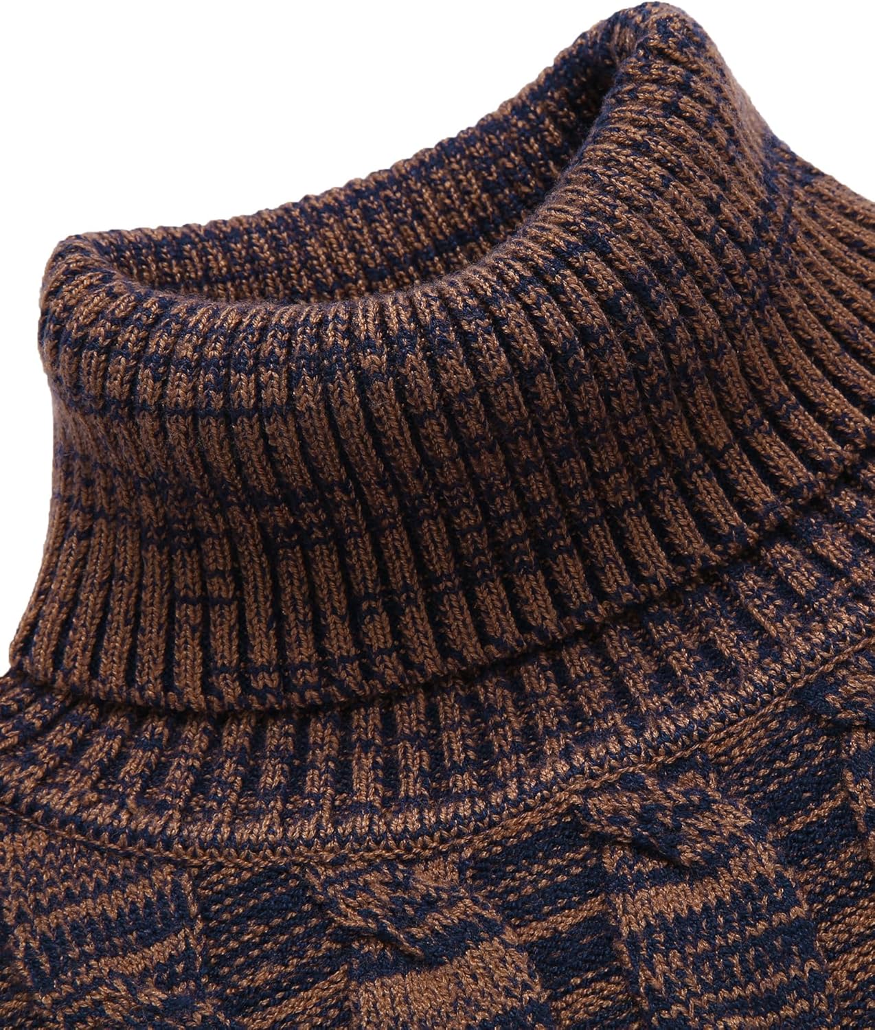 COOFANDY Men's Polo Sweater Fine Knit Long Sleeve Sweater Basic Regular Fit Pullover