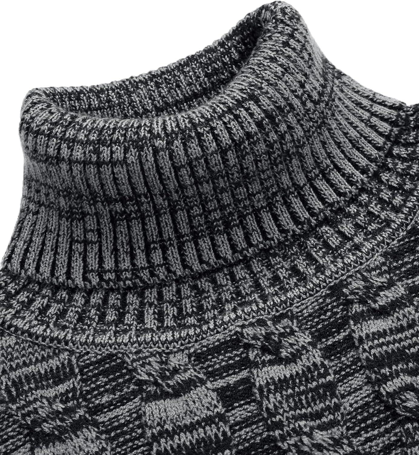 COOFANDY Men's Polo Sweater Fine Knit Long Sleeve Sweater Basic Regular Fit Pullover