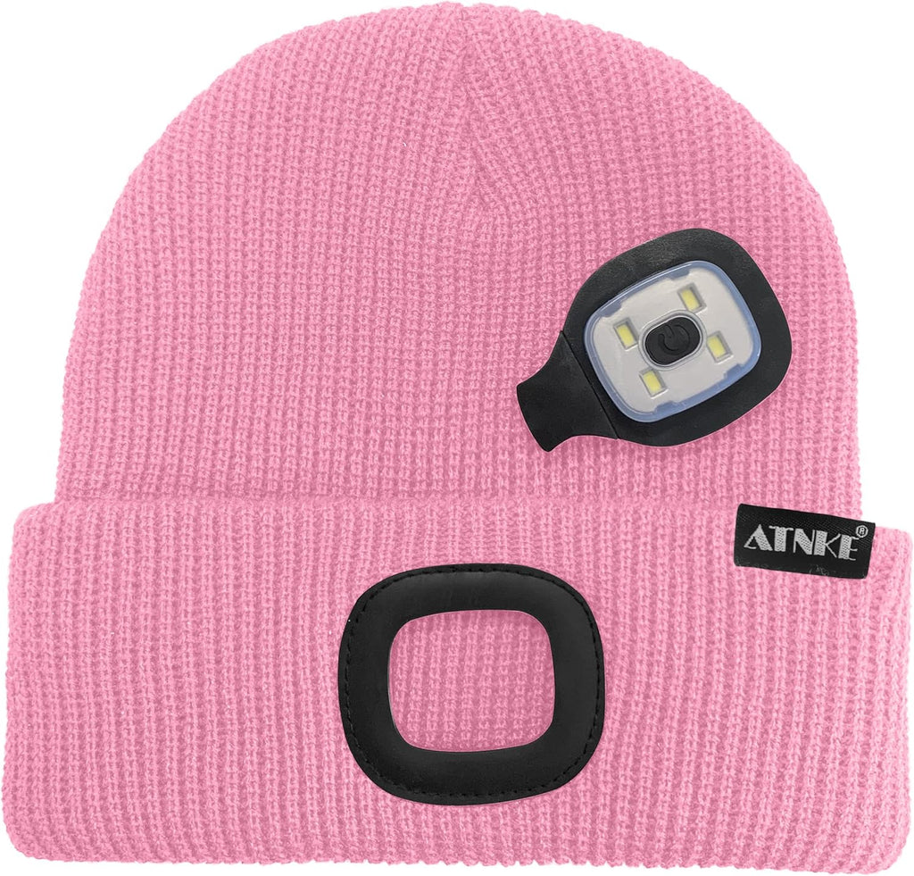 ATNKE Unisex winter hat with led light