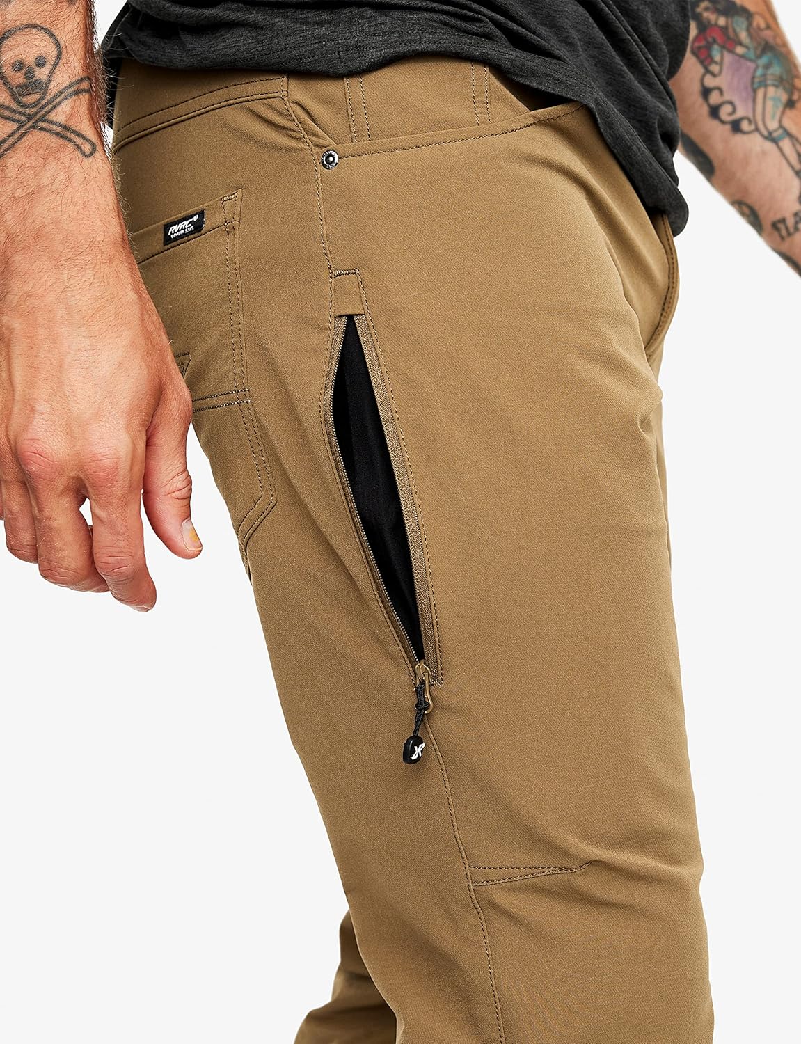 RevolutionRace Men's Explorer Outdoor Jeans, Outdoor Pants for Everyday Use and All Outdoor Activities