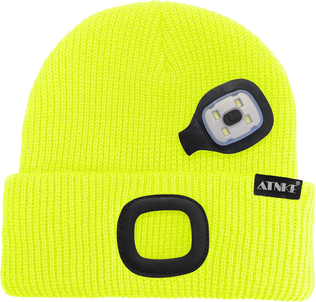 ATNKE Unisex winter hat with led light
