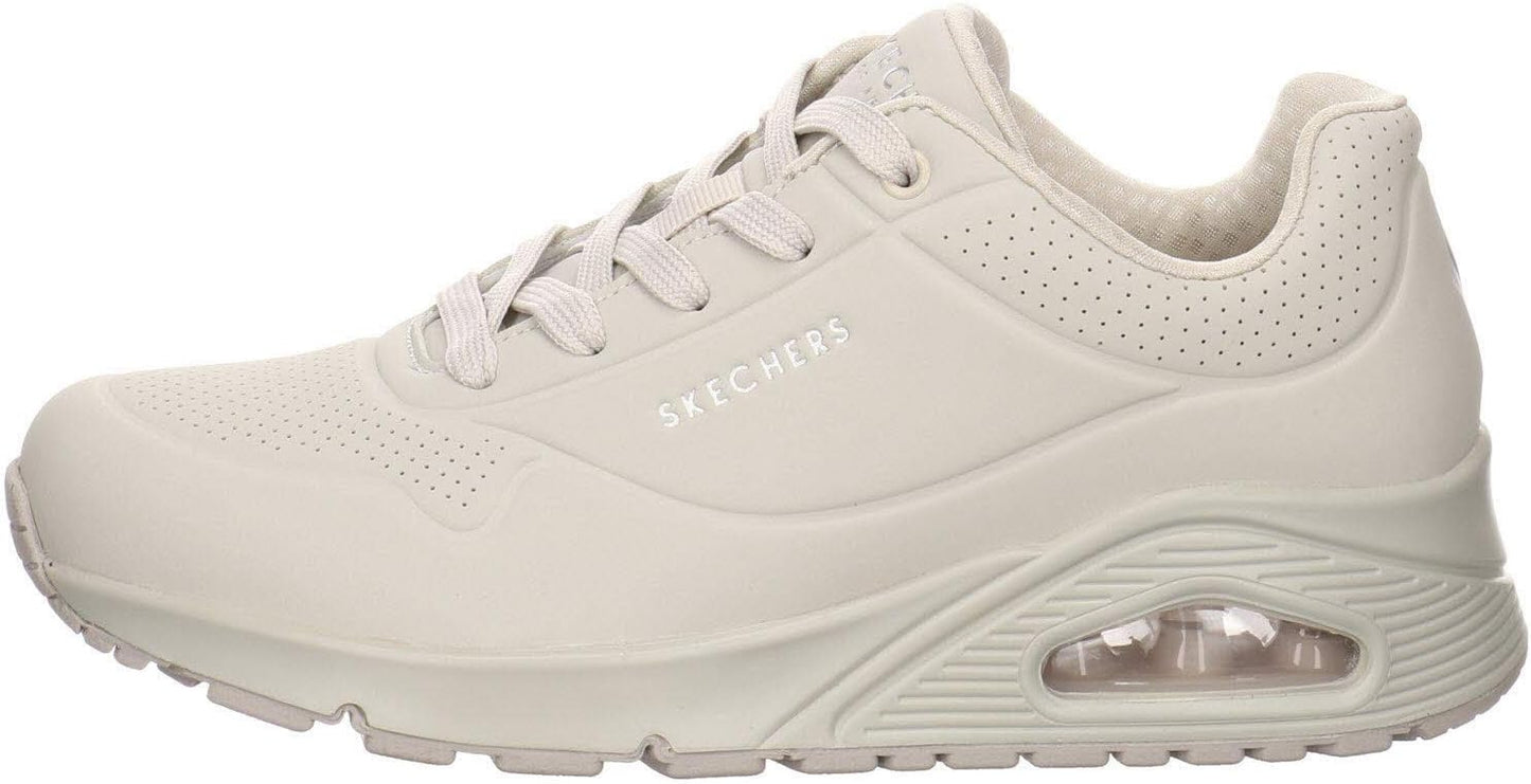 skechers stand on air white